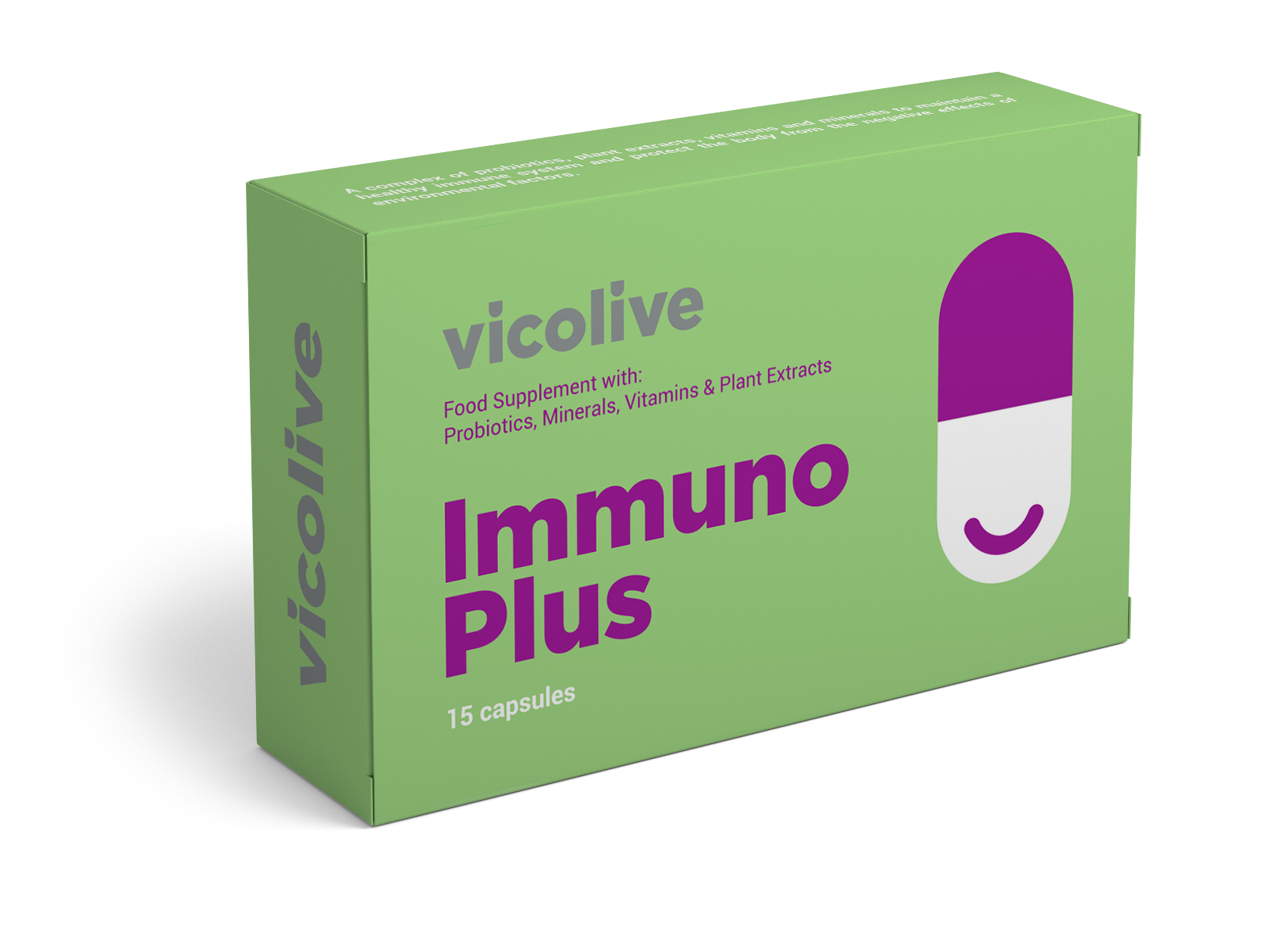 Vicolive пробиотик. Vicolive Immuno Plus. Мульти пробиотик vicolive. Комплекс для иммунитета Виколайф vicolive Immuno Plus капс 15 шт.